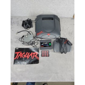 Atari Jaguar 64-Bit Interactive Multimedia System Console CIB Cybermorph Works