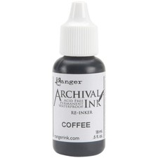 Archival Pad Re-Inker .5oz Coffee