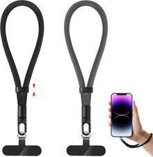 Phone Lanyard, 2 Pack Adjustable Cell Phone Lanyard Strap, Hand Wrist Strap Lany