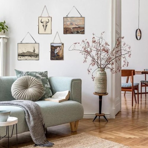 Western Deko Vintage Southwestern Wandbild, Bauernhaus - Bild 8 von 8