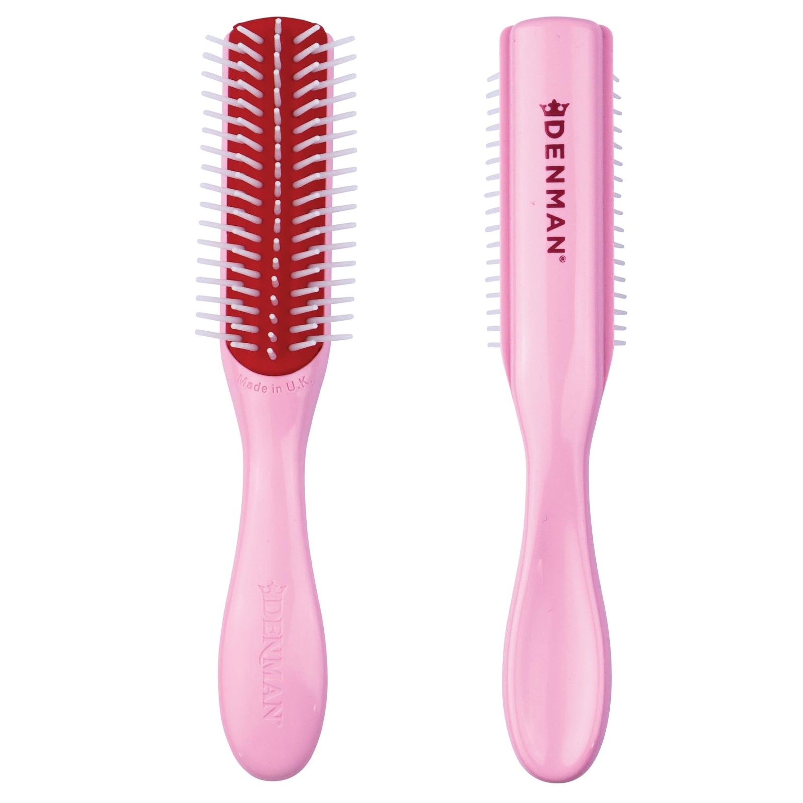 Brosse de définition D14 contre les nœuds des cheveux bouclés en voyage