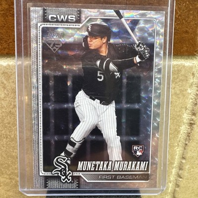 2026 Topps Series 2 Munetaka Murakami RC Silver Crackle Foil board #503