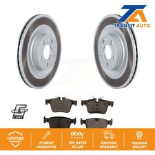 Rear Coat Brake Rotors Ceramic Pad Kit For Volvo XC60 XC90 S60 V90 Cross Country