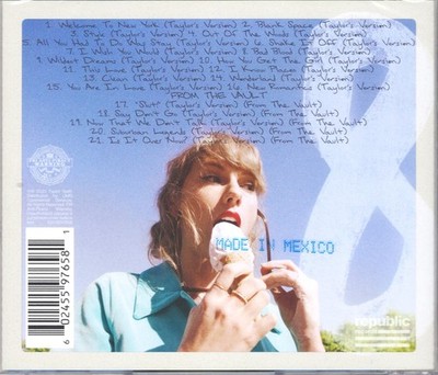 Taylor Swift – 1989 (Taylor's Version) [2023, CD, Aquamarine Green