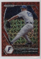 2021 Panini Prizm Draft Picks Red Velocity Prizm Jack Leftwich #PDP197 0u66