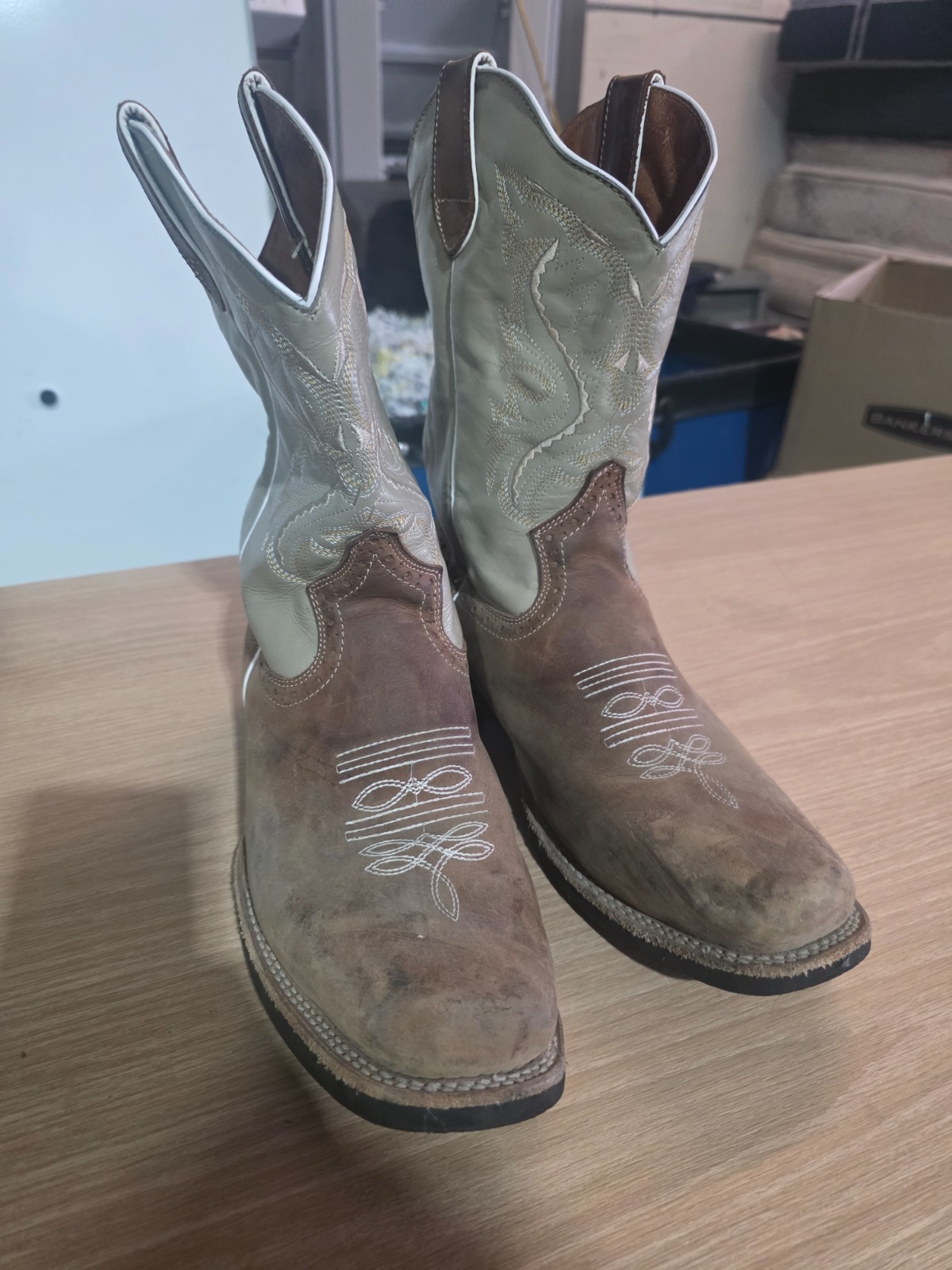 Pre-Owned Patron Soft Toe Cowboy Boots - 11.5 US