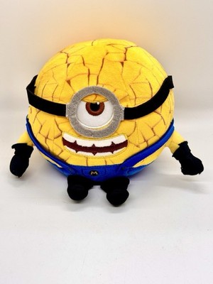 Stuart Minion Plush 7  Despicable Me 4 Illumination Yellow Blue Stuffed Toy