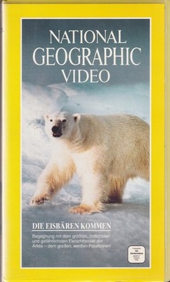 NATIONAL GEOGRAPHIC - VHS VIDEO - DIE EISBÄREN KOMMEN - CA. 60 MINUTEN - USED