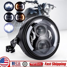7 Inch Led Round Motorcycle Headlight For Harley Honda Suzuki Yamaha Kawasaki