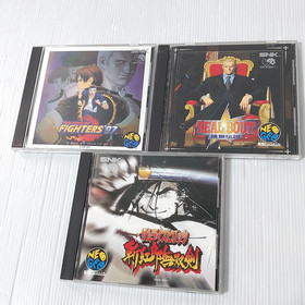 SNK NEO GEO CDZ Console CD-T02 with 3 games Tested Import Japan #0006171