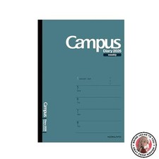 NEW Kokuyo 2026 Campus Diary Weekly Horizontal Left A5 Dark Green Ni-CWHDG-A5-26