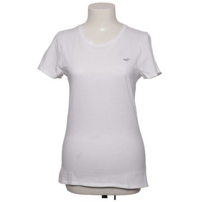 Hollister, T-shirt, Größe: L, Weiß, Print, Damen #dUG