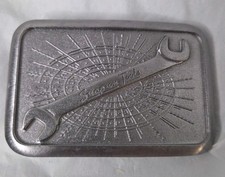 VINTAGE SNAP-ON TOOLS BELT BUCKLE Wrench