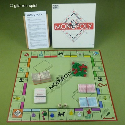 Monopoly - Komplett Top! DM-Version! Quadratische Ausgabe von Parker