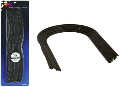 AFX 70622 9'' Banked Curve 1/8 (6) HO Scale Slot Car Track