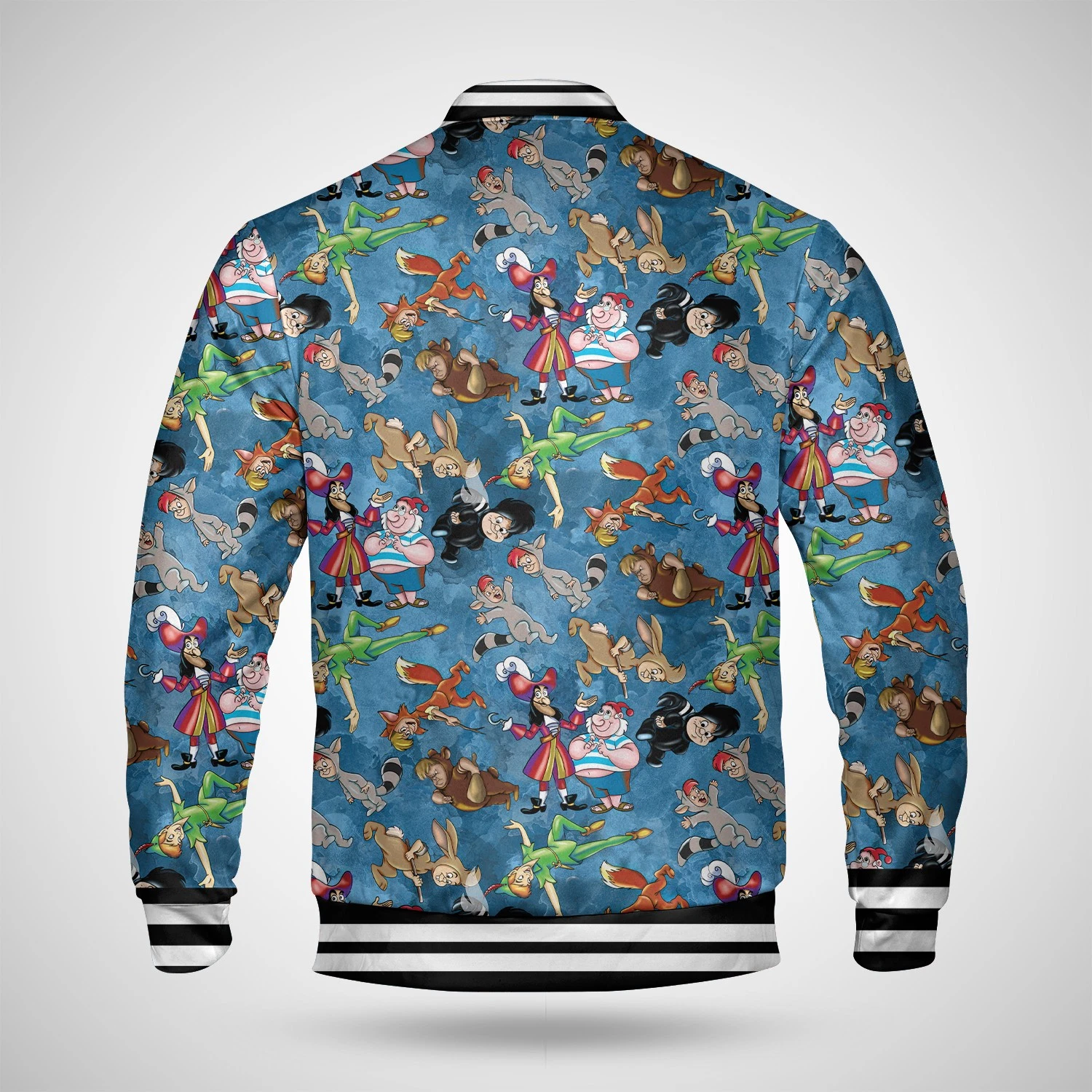 Peter Pan Captain Hook Tinkerbell Tropical Aloha Summer Jacket