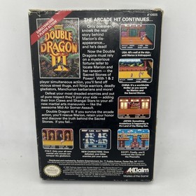 Double Dragon III 3: The Sacred Stones Authentic Nintendo NES CIB