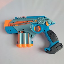Nerf Blue Lazer Tag Phoenix LTX Laser Blaster Pistol Hasbro Gun For Parts Repair