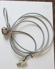 Laptop Cable Lock With Key, Anti-Theft Keyed Security Cable, 2M 6 Ft