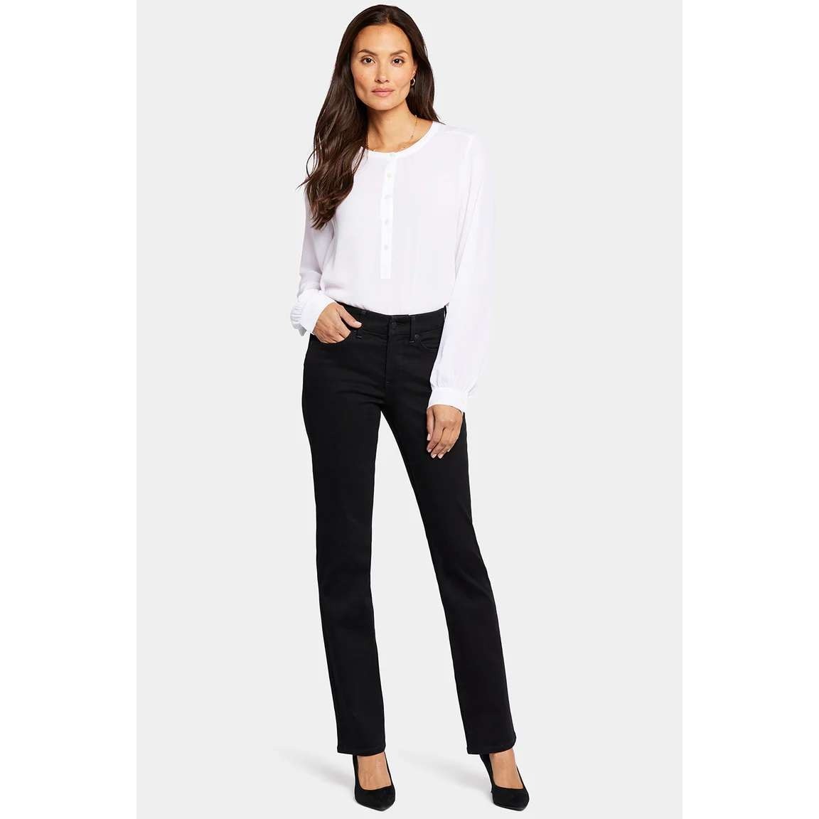 Black Women Size 12 High Rise Stretch Denim