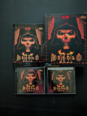 Diablo 2 Big Box  vollständig *RARE*