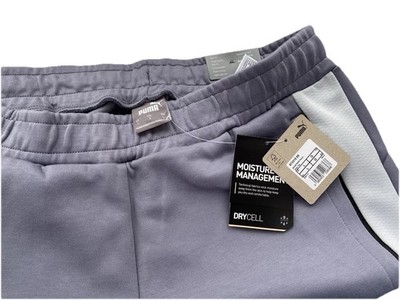 Puma Jogginghose Evostripe Drycell Herren L Neu Slim Fit Farbe Gray Tile