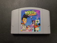 Milo’s Astro Lanes Nintendo 64 N64 Authentic Tested Worn Box