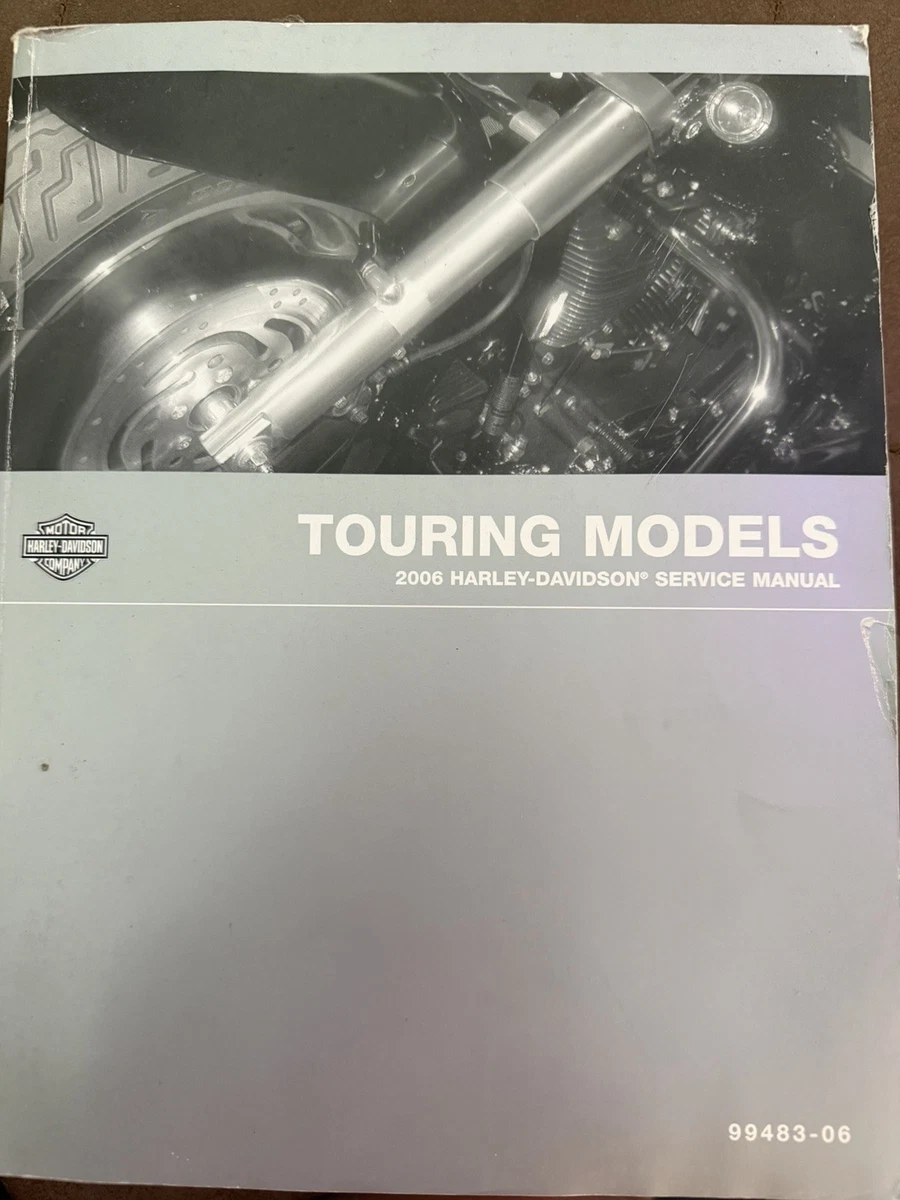 Harley-Davidson 2006 Motorcycle Repair Manuals & Literature for