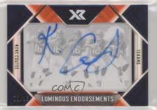 2018 Panini XR Luminous Endorsements Orange 2/25 Keke Coutee #LE-28 Auto 0c2