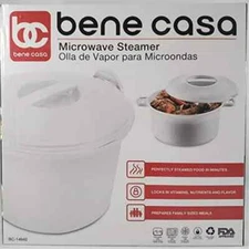 Bene Casa Microwave Steamer Rice/Pasta Cooker. 3.5 liter