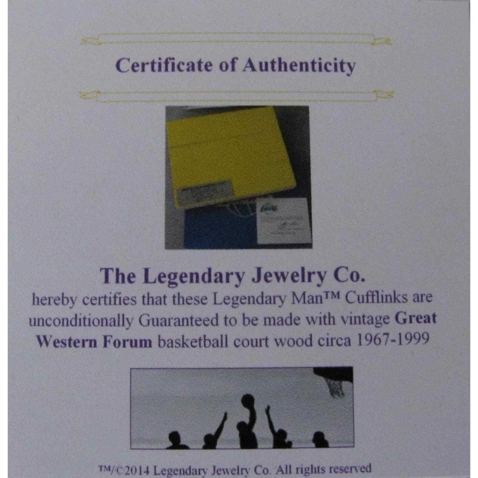 Gemelos LA Lakers Great Western Forum cancha de baloncesto gran regalo para hombre EE. UU. Foto 4 de 4