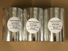 1 Roll Thermal Transfer Ribbons 4.33" x 1476' for Zebra Datamax Sato TT Printers