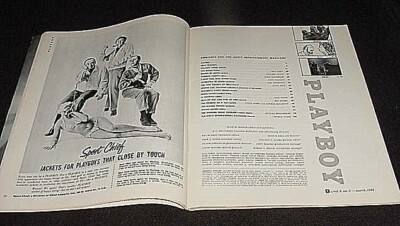 PLAYBOY VINTAGE 3-59 MAR 59 MARCH 1959 GOOD COND -CENTERFOLD
