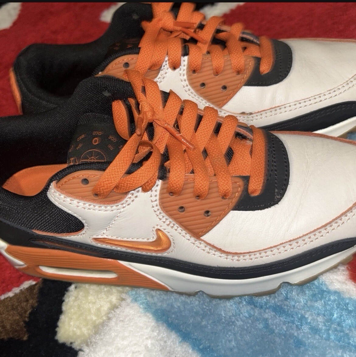 nike air max 90 home and away orange