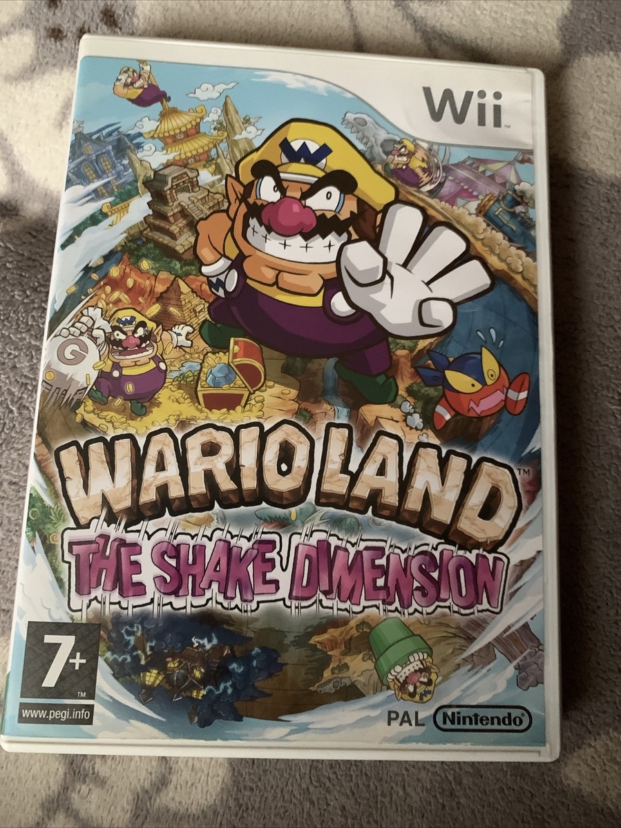 Jeu Wii Wario Land: The Shake Dimension - Version PAL Complète Avec Manuel, Bon état