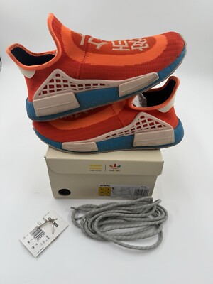 Adidas NMD Hu Pharrell Extra Eye Orange Size Used