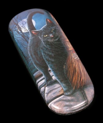 Brillenetui mit Katze - A Brush with Magic - Lisa Parker Hartschalenetui Fantasy