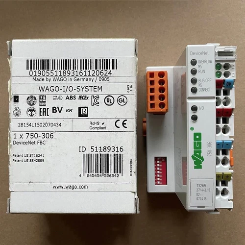 1PC Wago 750-306 PLC Module 750306 New In Box Expedited Shipping - Picture 1 of 2