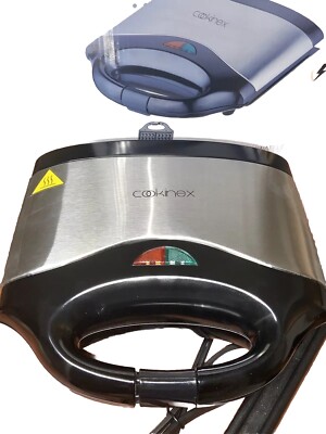 waffle maker 2 Slice Cookinex Cool Touch Handles Indicator Light Easy To Clean