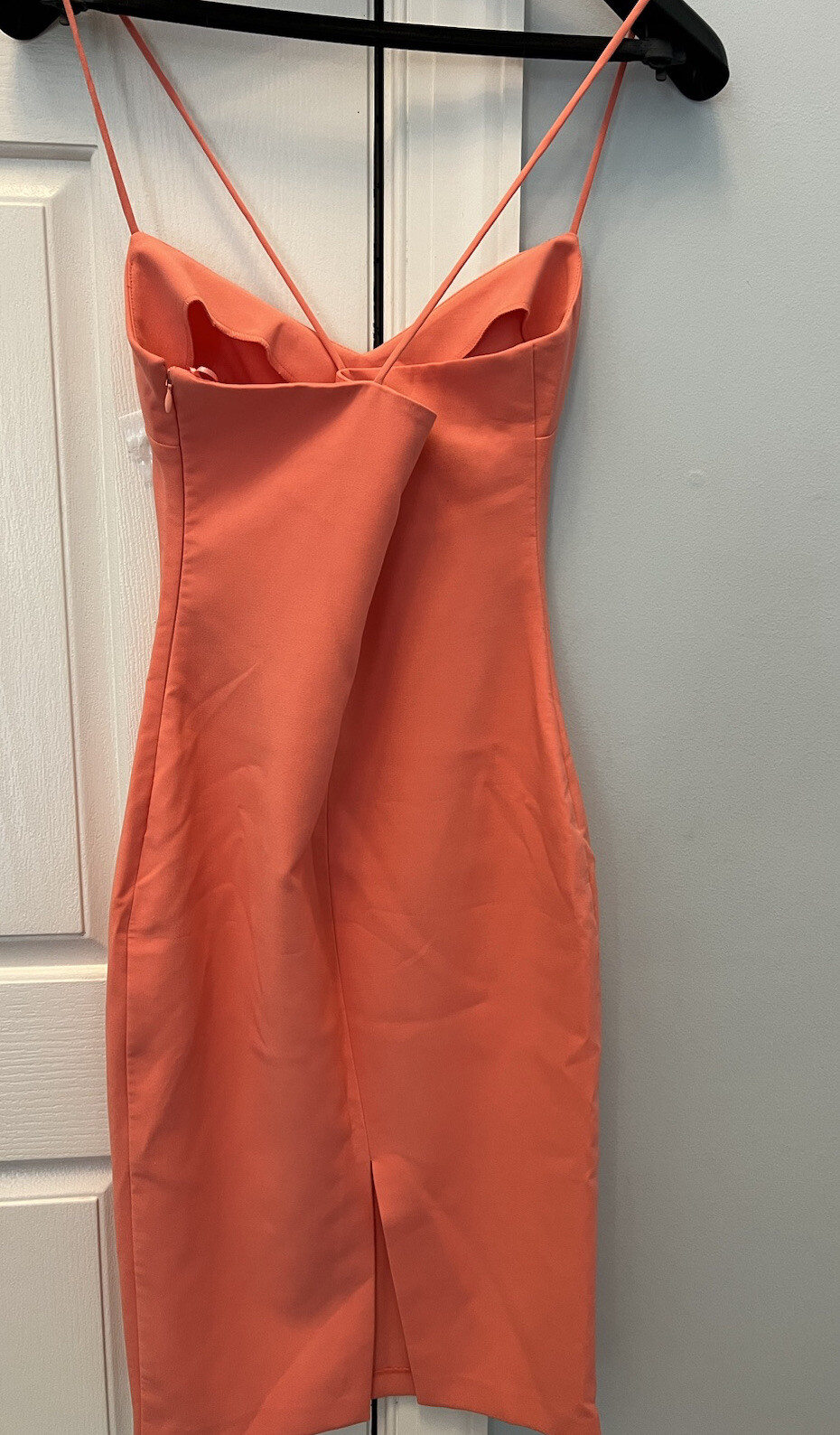 Likely Womens Spaghetti Strap Split Hem  Pencil D… - image 4