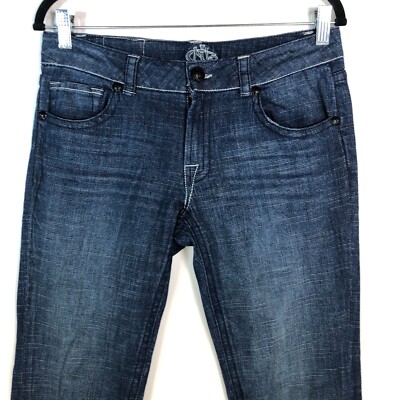 JNCO Womens Denim Jeans Size 28 Blue Skinny Embroidered Pockets | eBay