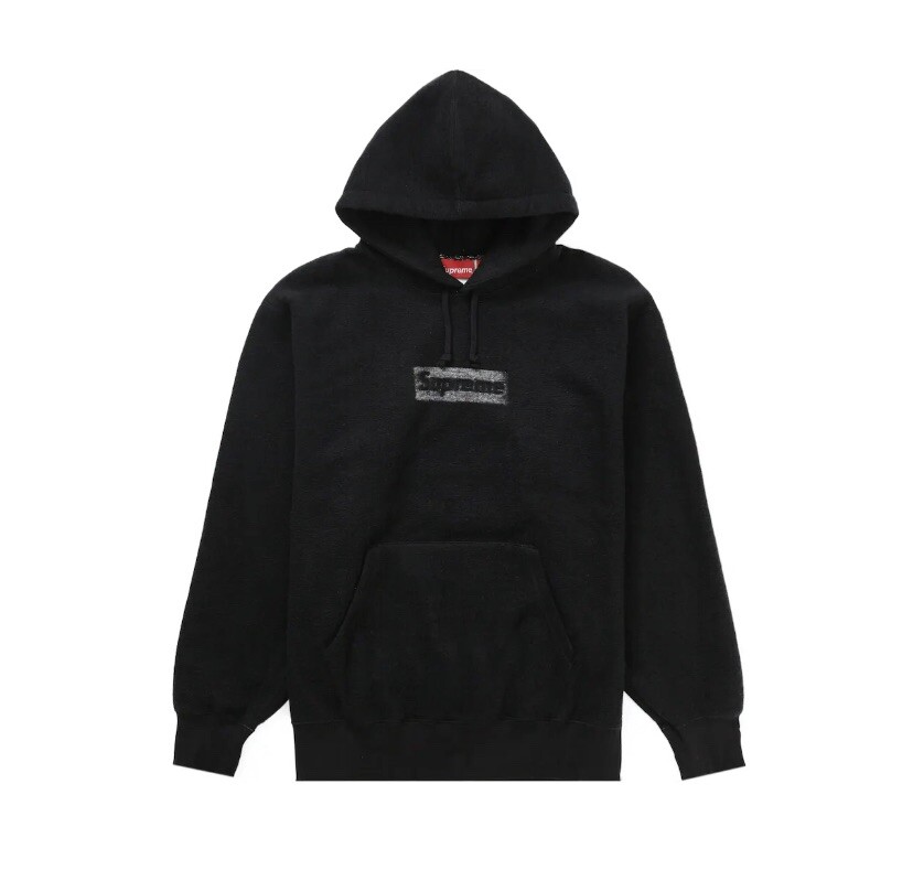 Supreme Black Inside Out Box Logo Hooded Sweatshirt DS Sz L Supreme Black Inside Out Box Logo Hooded Sweatshirt DS Sz L