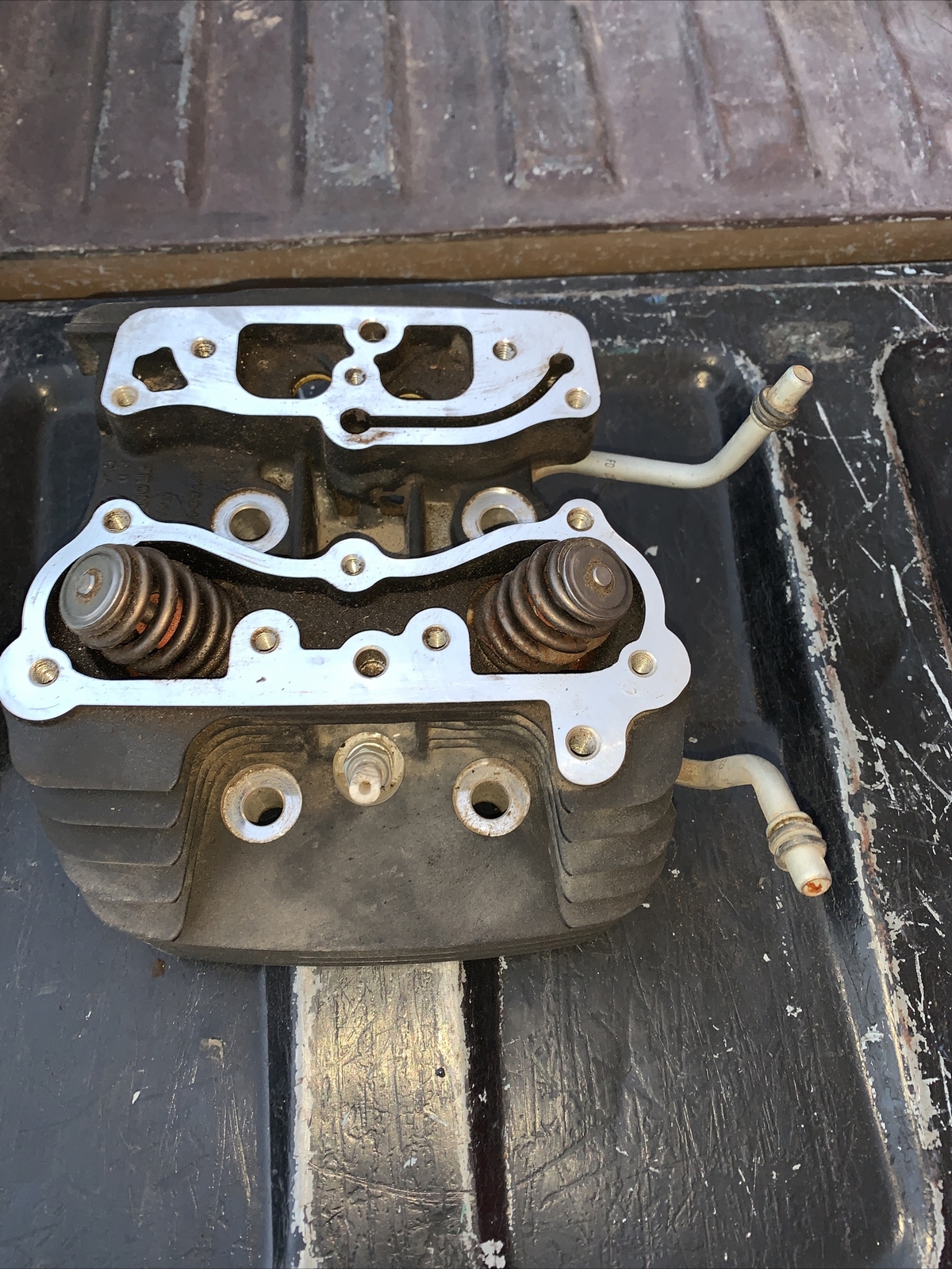 NTO OEM 14-16 Harley Touring Liquid Cooled ACR Cylinder Heads 