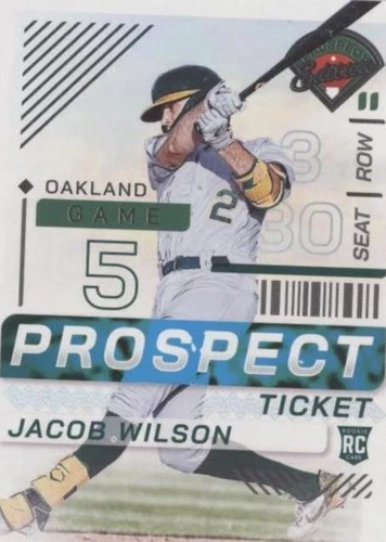 2024 Panini Prospect Edition - Jacob Wilson #166