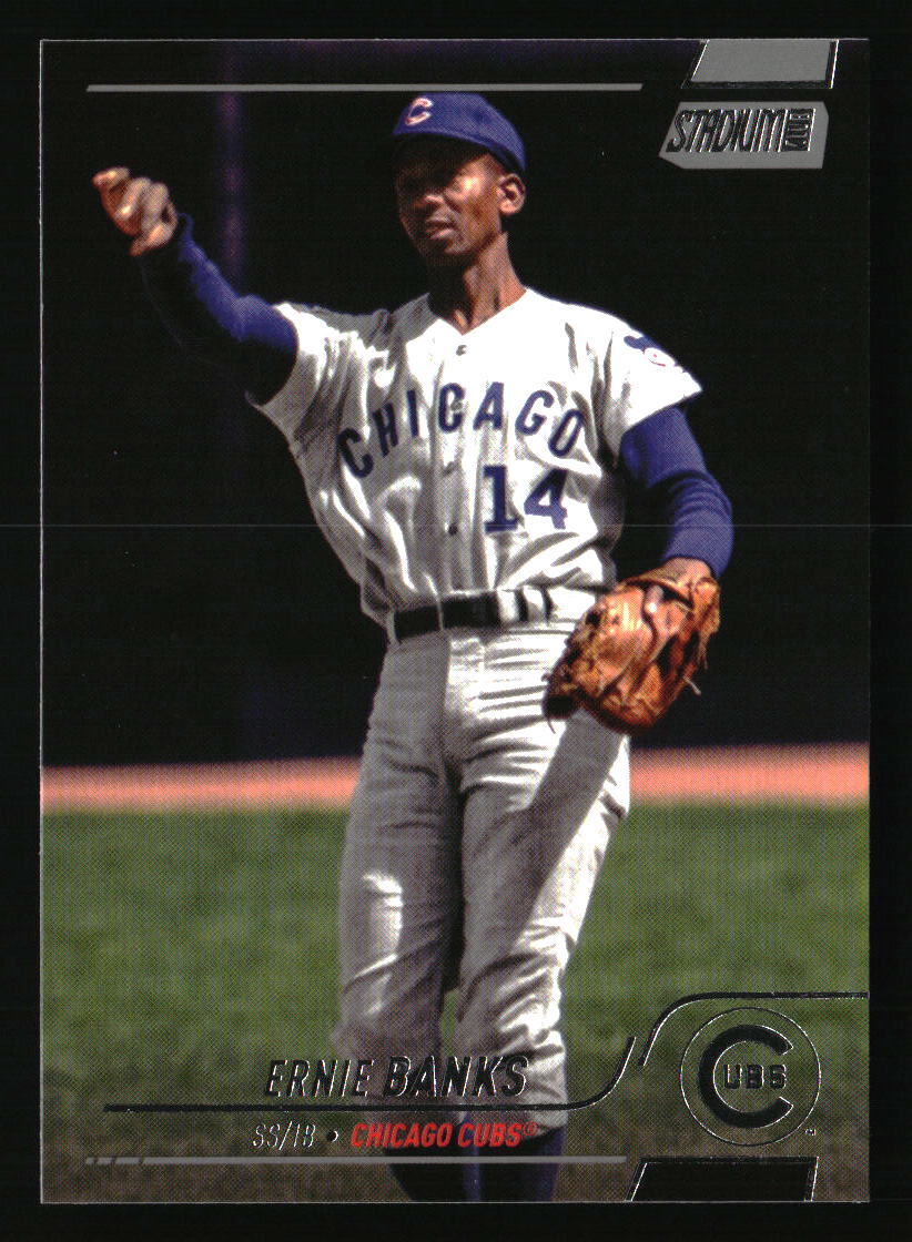 Ernie Banks 2022 Stadium Club #20 BASEBALL Card