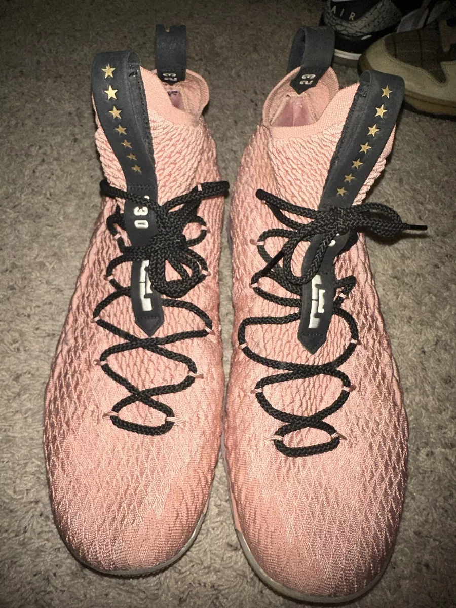 Nike LeBron XV LMTD Rust Pink 15 AllStar Hollywood Walk of Fame