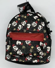 Disney Minnie Mouse Mini Purse Backpack - Faux Leather NEW!