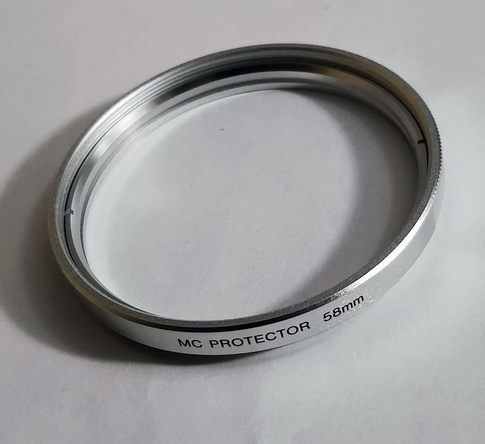Sony 58mm Original OEM MC Protector Lens Filter Japan Protection Genuine 58 mm - Image 2 of 4