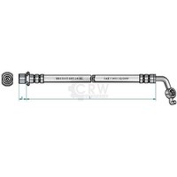 Bremsschlauch Vorne Links FüR Toyota Rav 4 Iii Camry Stufenheck Aurion