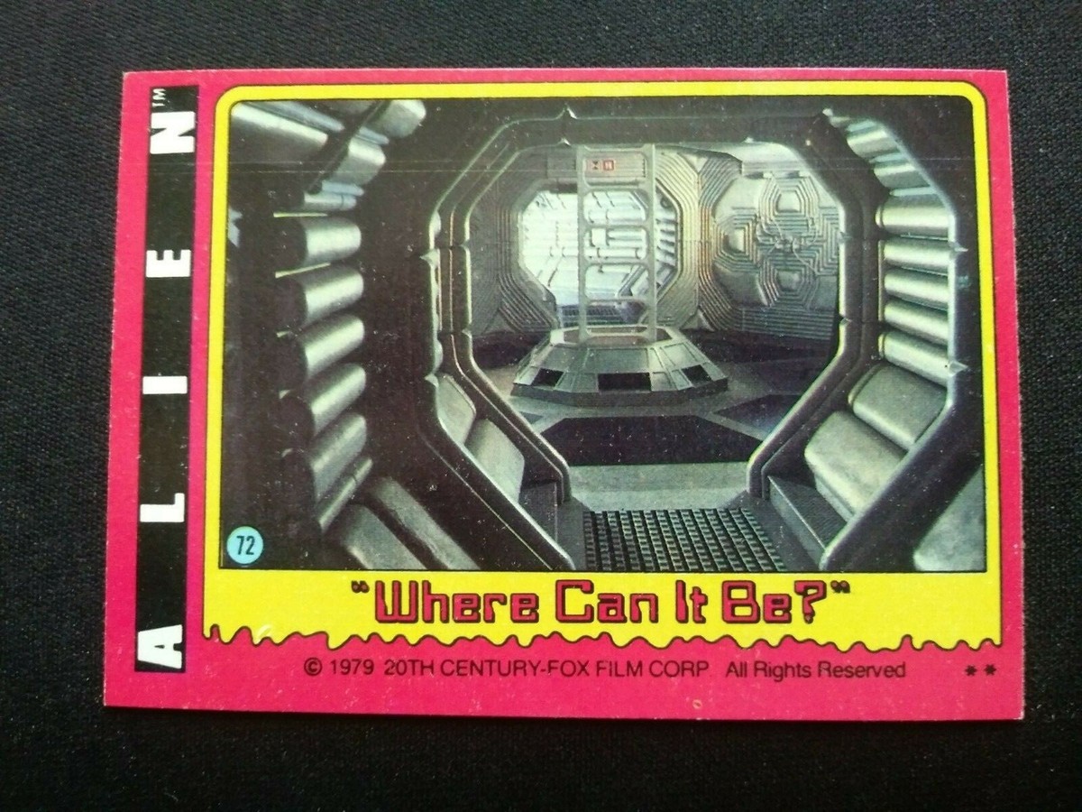 1979 Topps Alien Card # 72 